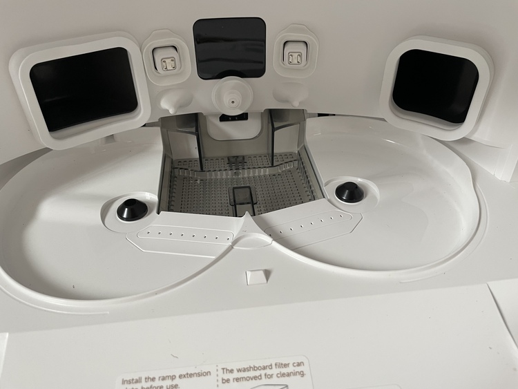 Samočistiaca doska na mopovacie podložky