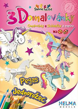 STIL 3D OMALOVANKA A4 - SET JEDNOROZEC + PEGAS 4001296 