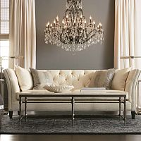 Luxusné krištáľové lustre do obývačky, spálne aj modernej kuchyne