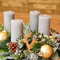 Ako si svojpomocne vyrobiť adventný veniec? Vyskúšajte fotopostup od Ateliéru Papaver