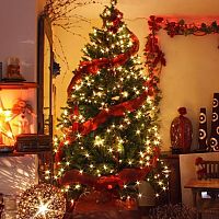 Rozžiarte bývanie vianočnými svetielkami