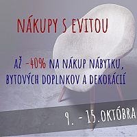 Nákupy s Evitou - obrovské zľavy iba do nedele!