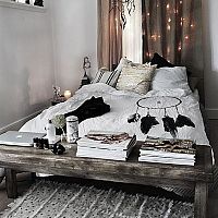 Lapač snov nad posteľou