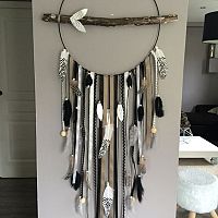 Lapač snov na stene v obývačke