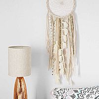 Béžový veľký lapač snov