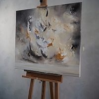 Abstraktný obraz (Michaela Švecová mishalynn abstractart)