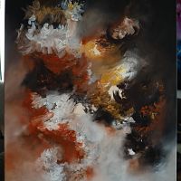 Abstraktný obraz (Michaela Švecová mishalynn abstractart)