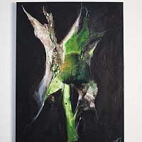 Abstraktný obraz (Michaela Švecová mishalynn abstractart)