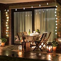 Osvetlenie terasy – solárne lampy alebo LED svietidlá?