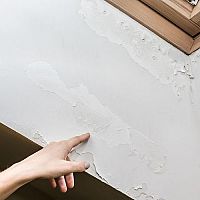 Rosný bod v murive, polystyréne, v pivnici