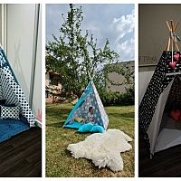 Klára Bělohlávková z BabyTýpka for our littles: Indiánske stany sú vhodné pre deti neobmedzeného veku