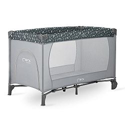 MoMi - Cestovná postieľka BELOVE grey